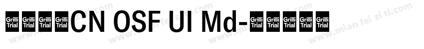 有爱新黑CN OSF UI Md字体转换